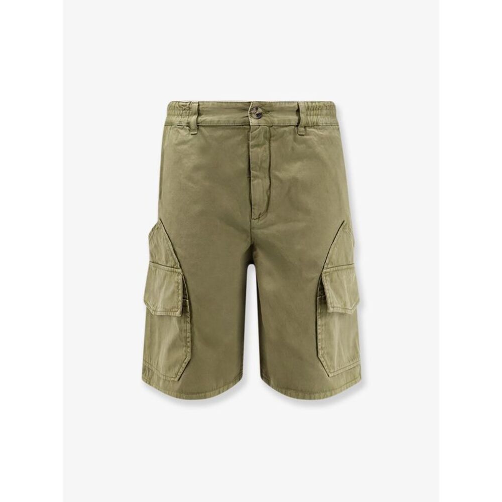 Loewe Men Paulas Ibiza Cotton Cargo Bermuda Shorts